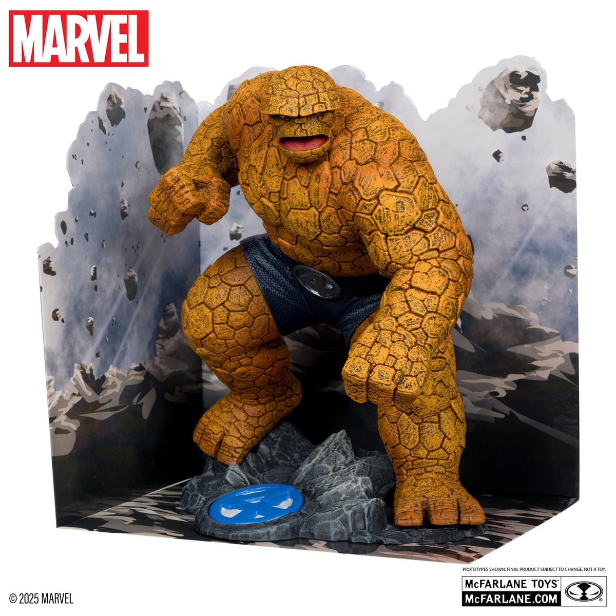 マクファーレン・トイズ マーベル シーン・フィギュア #021 ザ・シング 1/10 スタチューフィギュア 未開封