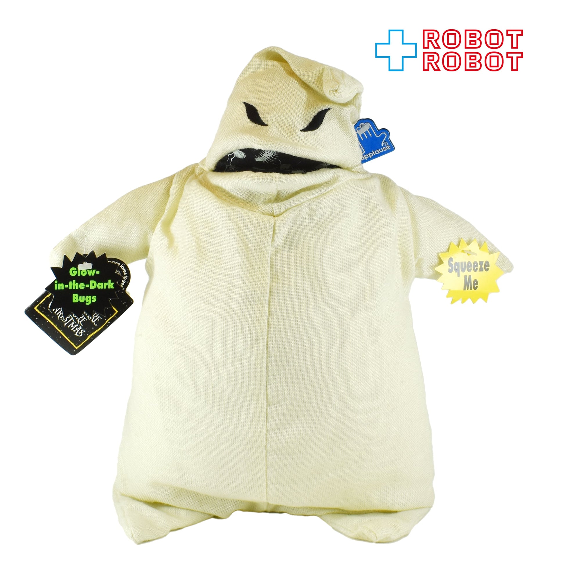 アプローズ社 ディズニー ナイトメアー・ビフォア・クリスマス / ウギー・ブギー 45センチ ぬいぐるみ人形 紙タグ付 1990s - ROBOTROBOT