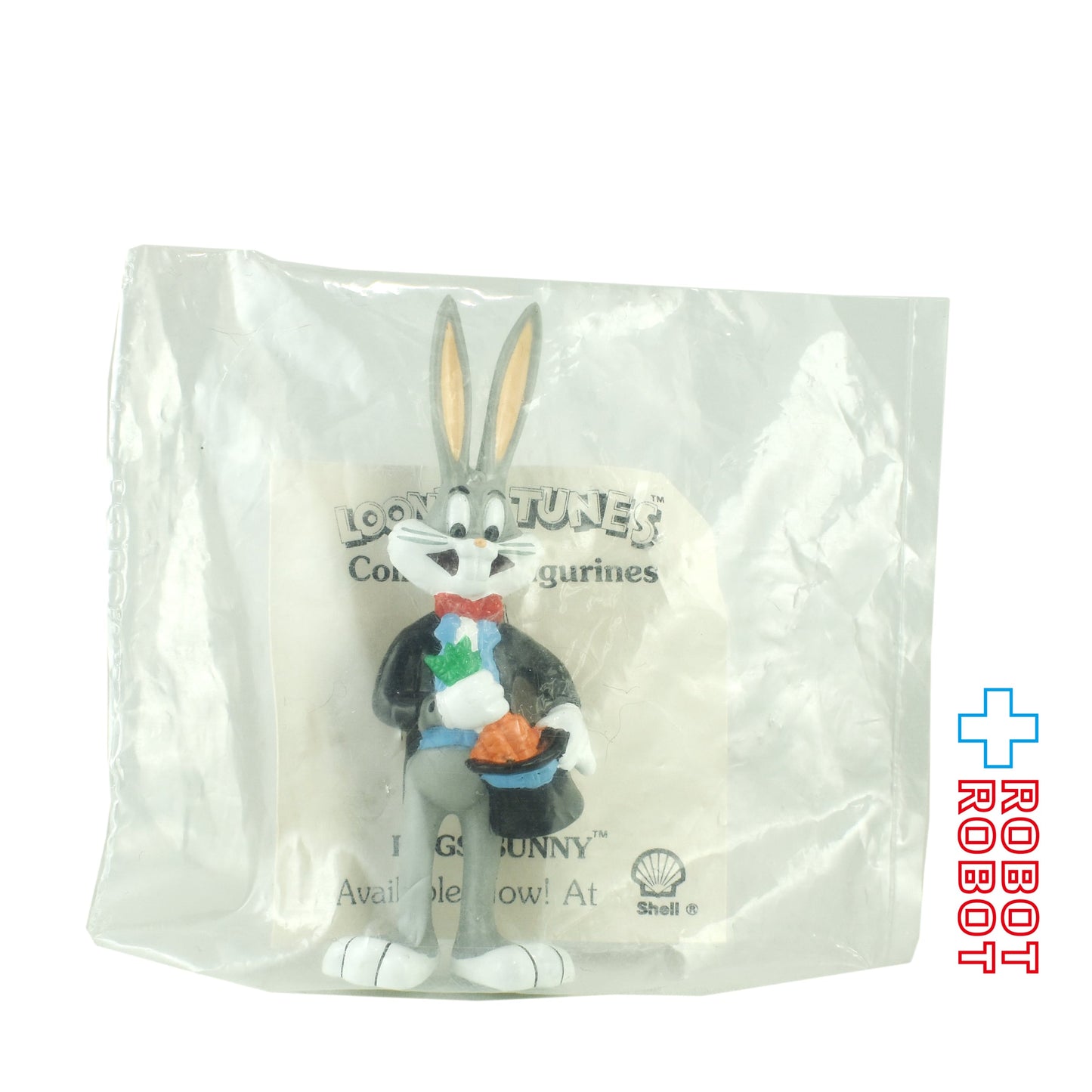 アプローズ社 シェル石油 ルーニー・テューンズ  バッグス・バニー シルクハット& キャロット PVCフィギュア 1988 袋入未開封