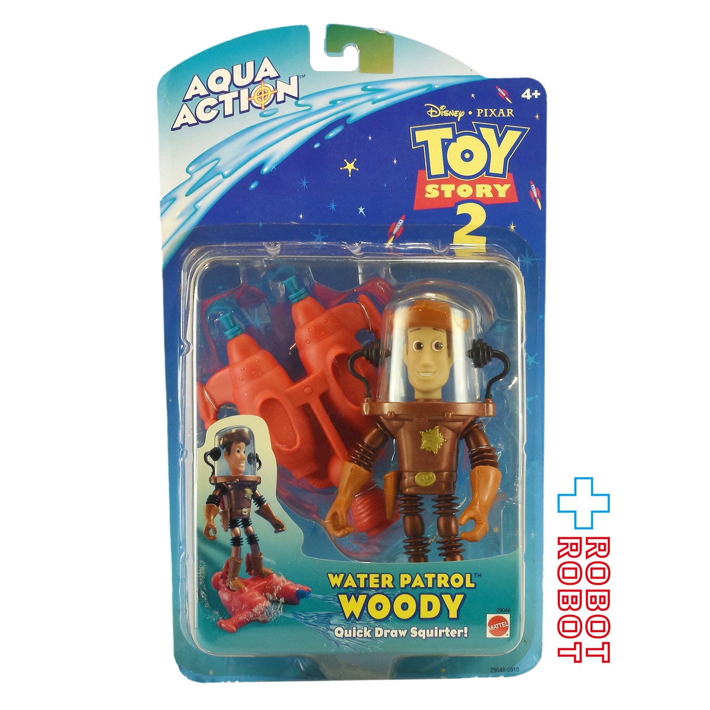 トイ・ストーリー2 アクアアクション ウォーター・パトロール ウッディ 未開封