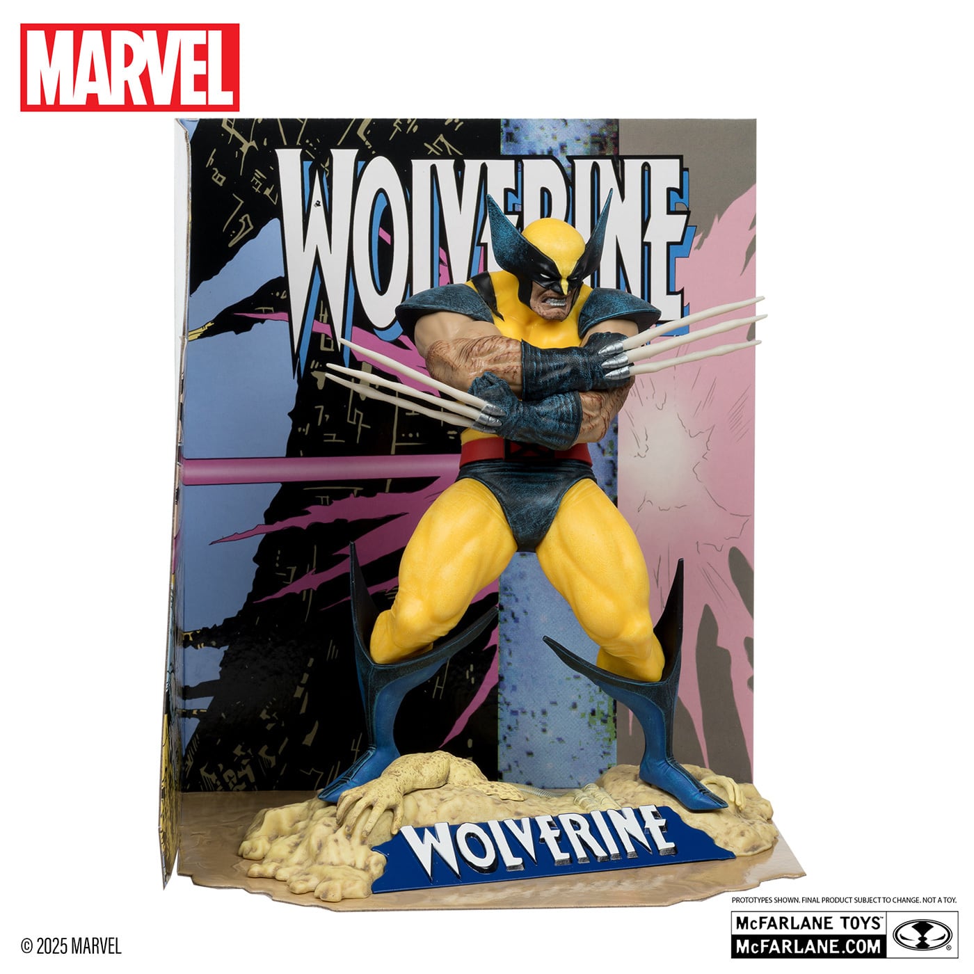 マクファーレン マーベル シーン・フィギュア #026 ウルヴァリン アダム・キューバート / Wolverine Vol.2 #85 1/10 スタチューフィギュア 未開封
