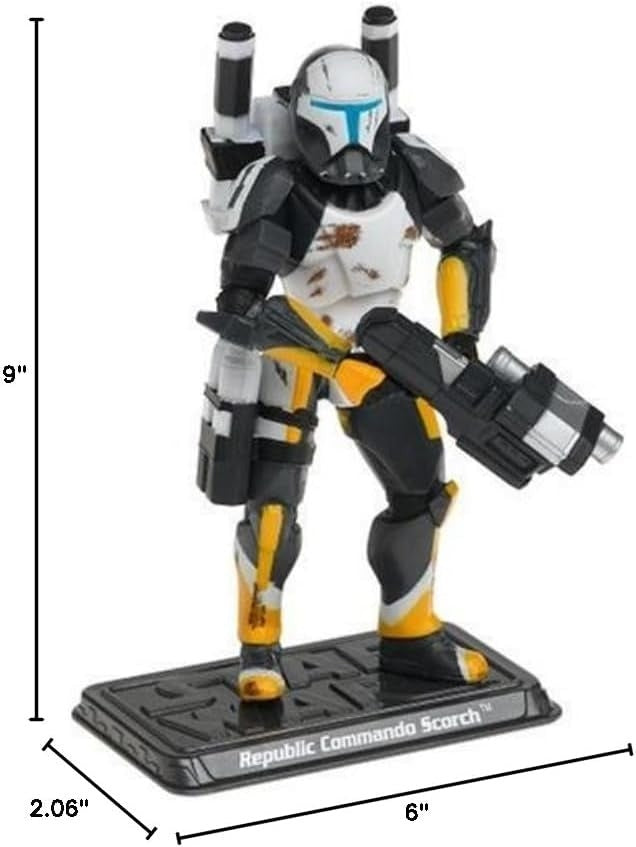 スター・ウォーズ SAGAコレクション 021 スコーチ リパブリック・コマンド [EU] 3.75インチ アクションフィギュア 未開封