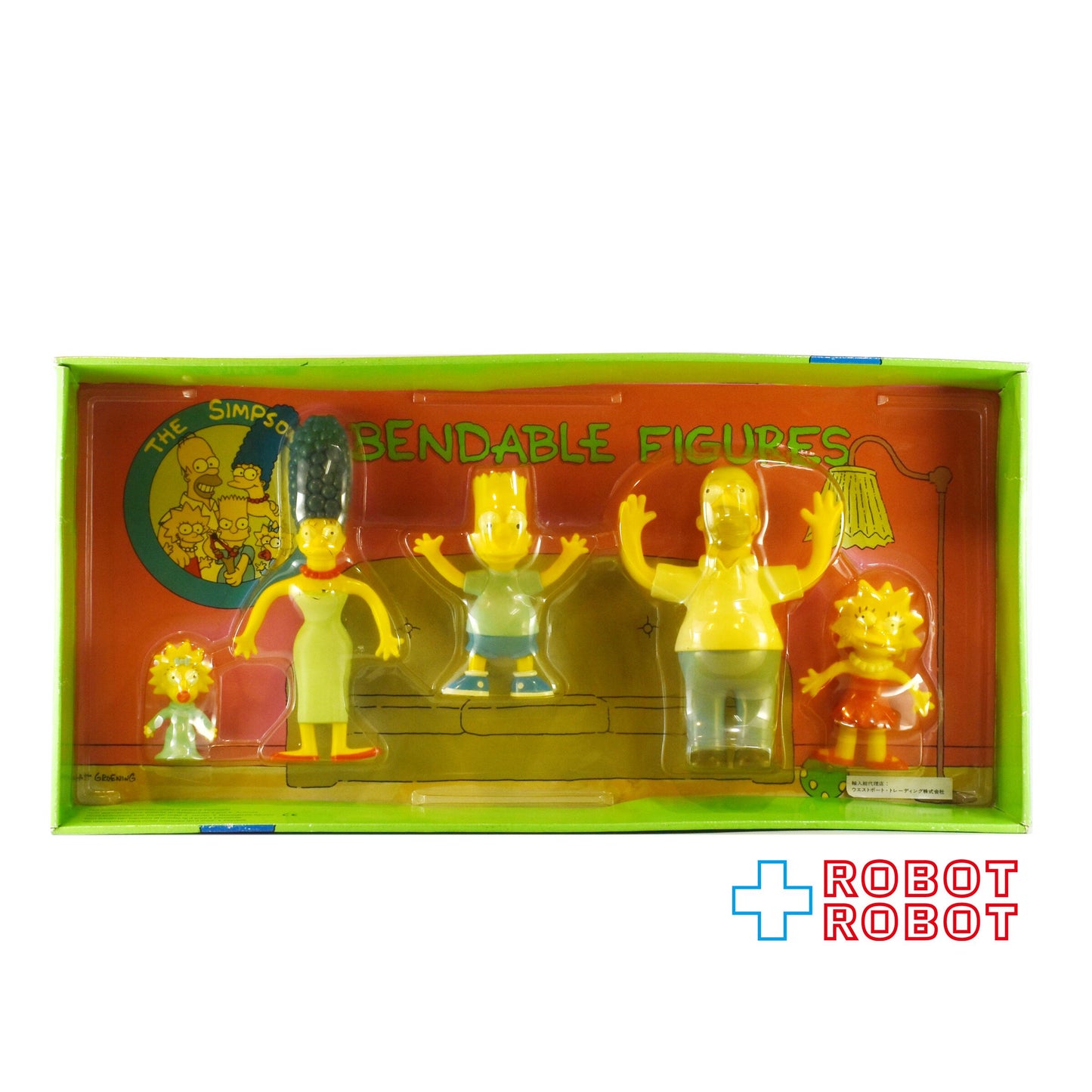 ジェスコ シンプソンズ  ベンダブルフィギュア 5個入りセット 未開封
