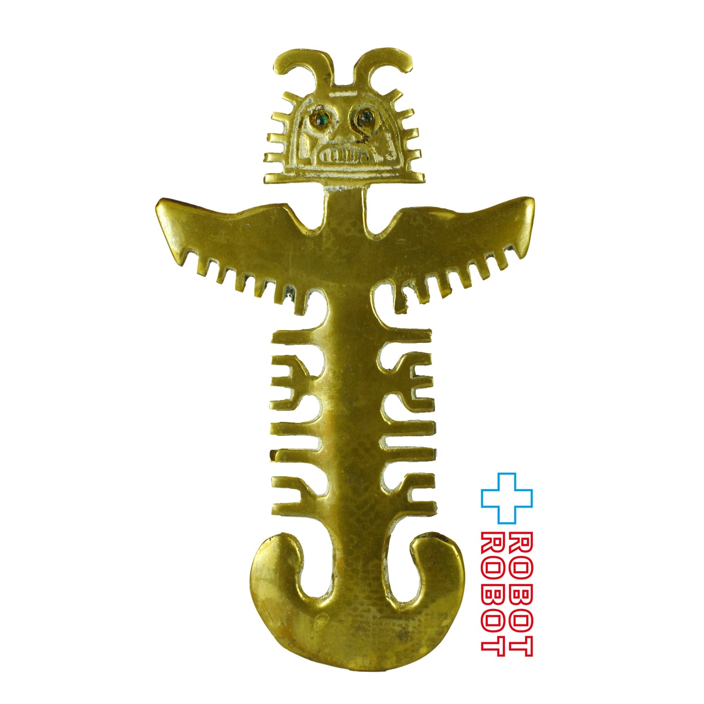 マヤ文明アステカ トゥミ 儀礼用ナイフ ブラス製