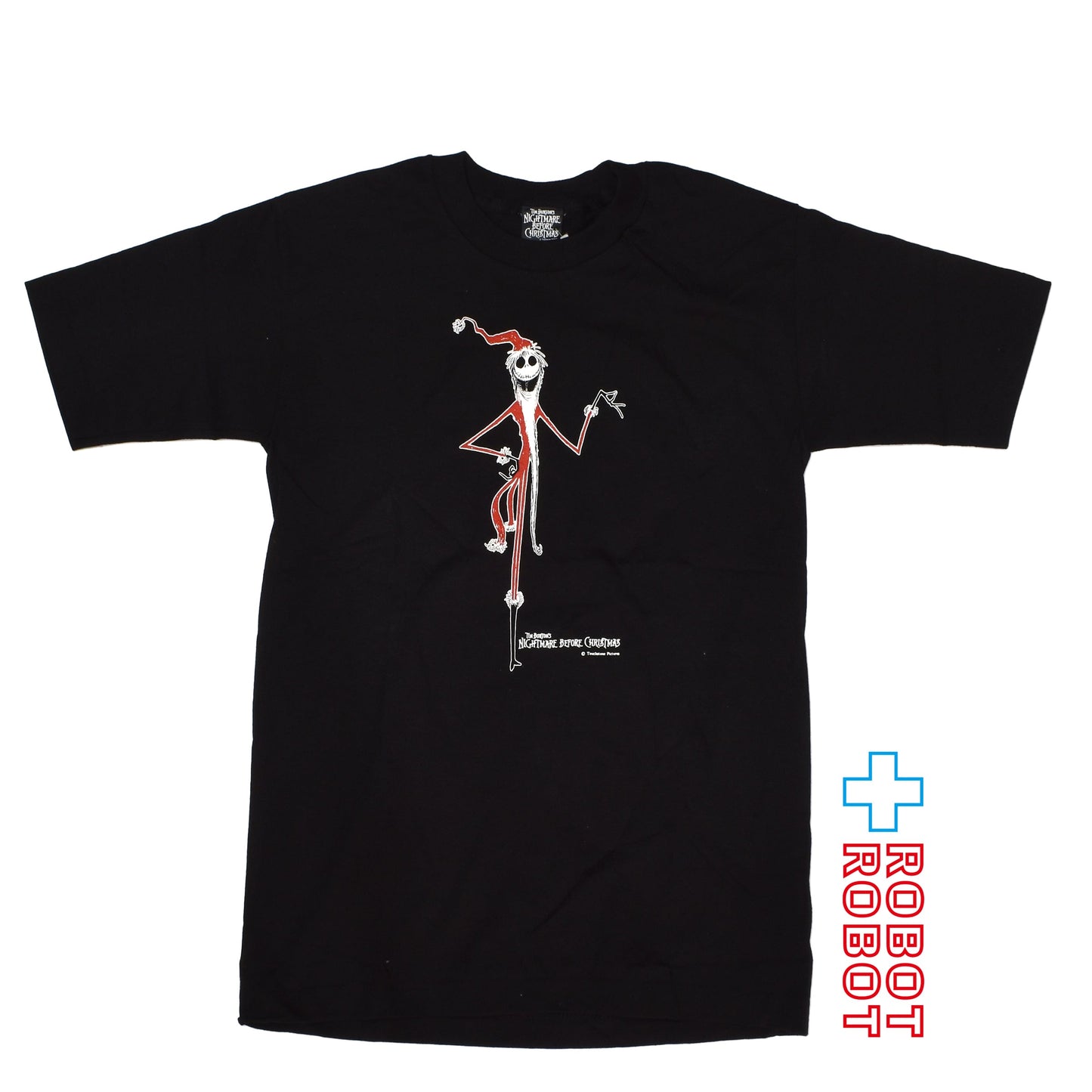 ジュンプランニング ナイトメアー・ビフォア・クリスマス サンタ・ジャック Tシャツ ブラック Mサイズ