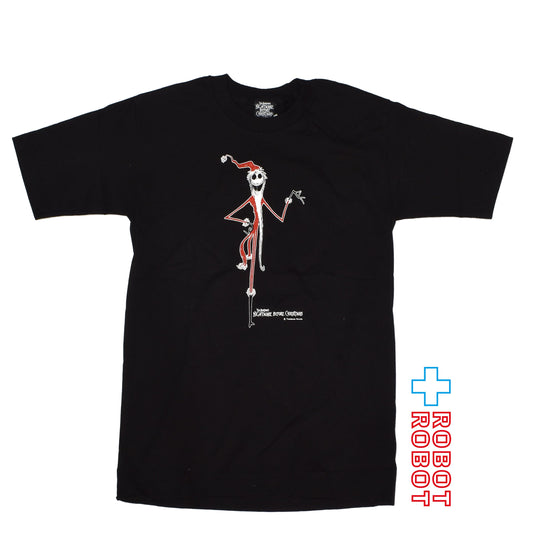 ジュンプランニング ナイトメアー・ビフォア・クリスマス サンタ・ジャック Tシャツ ブラック Mサイズ