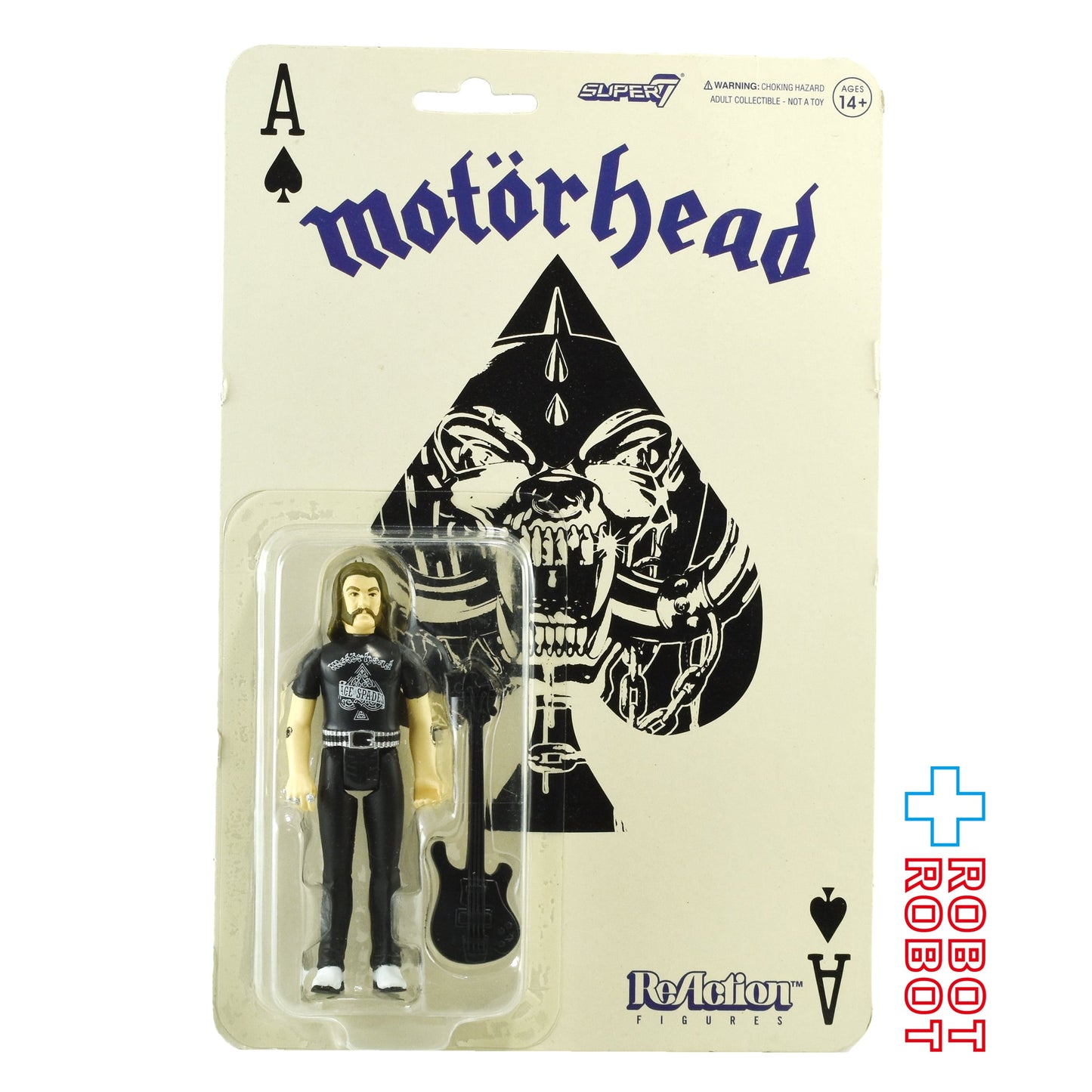 スーパー7 リ・アクションフィギュア モーターヘッド レミー・キルミスター 未開封