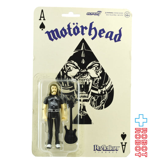 スーパー7 リ・アクションフィギュア モーターヘッド レミー・キルミスター 未開封