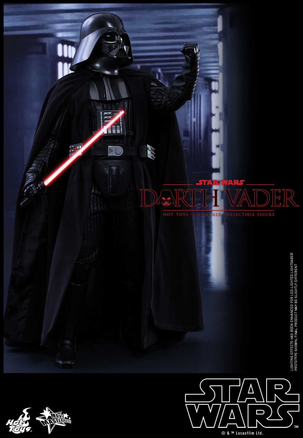 ホットトイズ スター・ウォーズ ダース・ベイダー ムービー・マスターピース 新たなる希望１／６ フィギュア 未開封