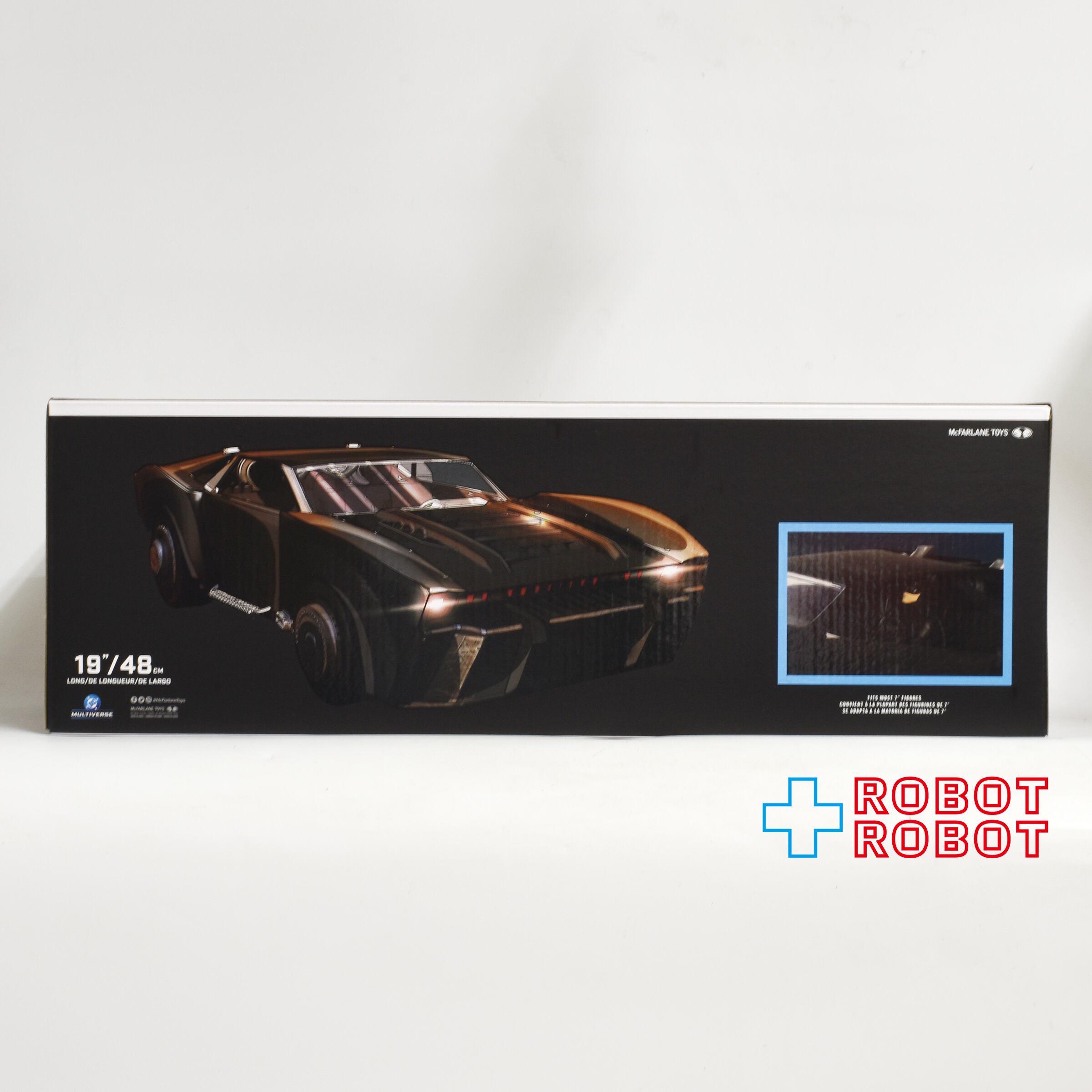 DC マルチバース ザ・バットマン バットモービル 7インチ ビークル