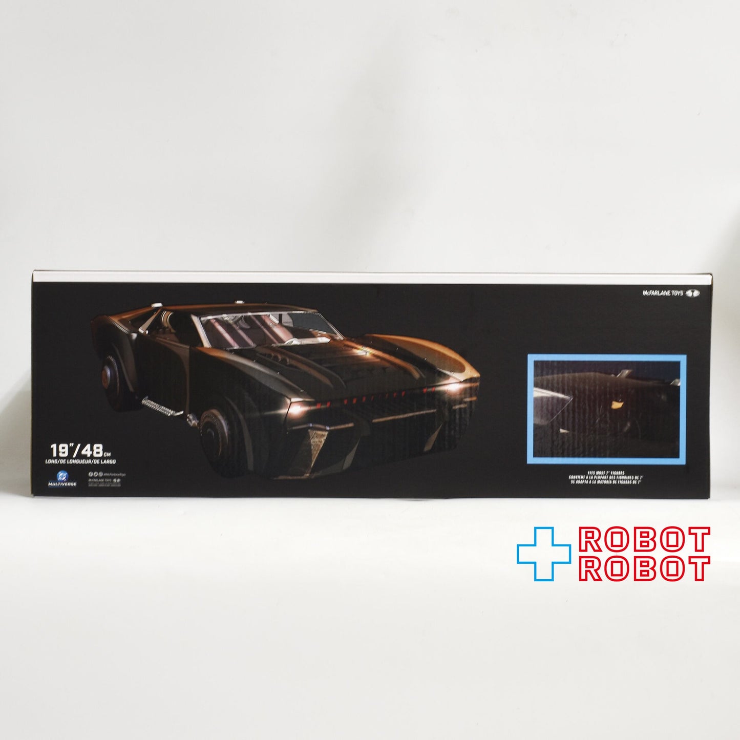 DC マルチバース ザ・バットマン バットモービル 7インチ ビークル 国内版 未開封