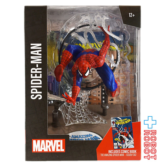 マクファーレン・トイズ マーベル シーン・フィギュア #001 スパイダーマン トッド・マクファーレン・トイズ アメイジング・スパイダーマン Vol.1 #301 1/6 スタチューフィギュア 未開封