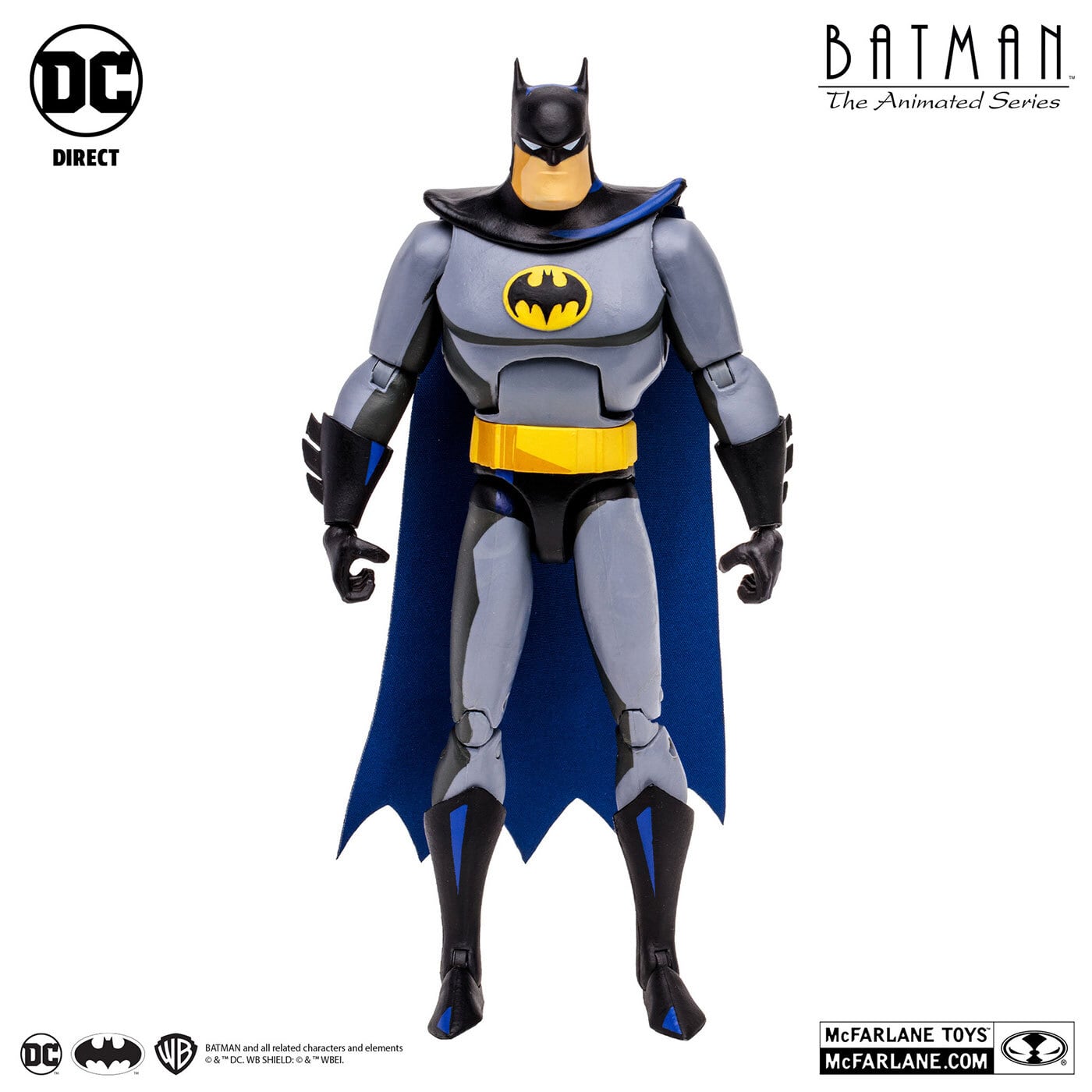 マクファーレン DCダイレクト バットマン アニメイテッド #01 バットマン 6インチ アクションフィギュア 国内版 未開封