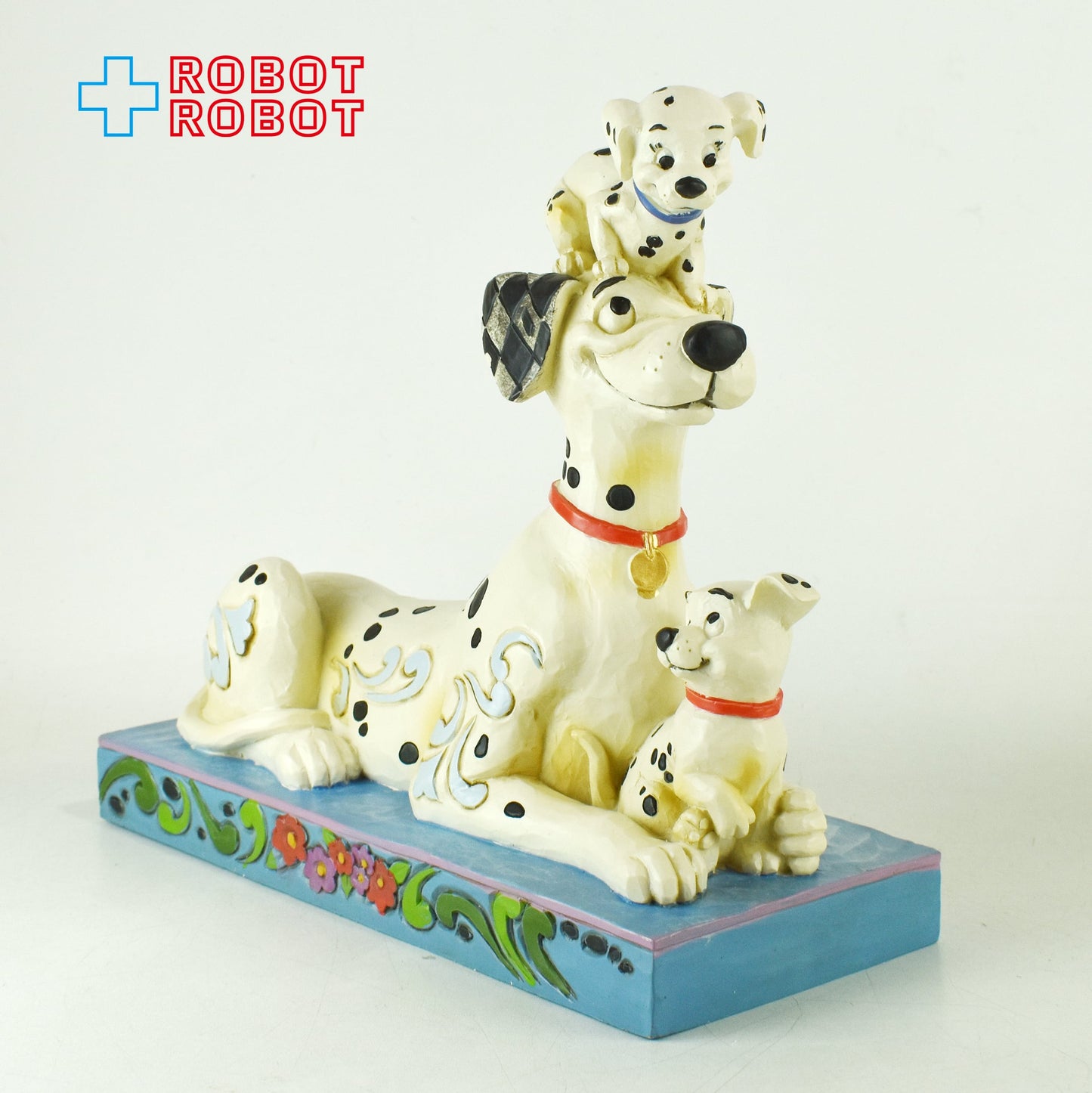 ディズニー・トラディションズ エネスコ ジム・ショア 101匹わんちゃん パピー・ラブ スタチュー フィギュア 箱付