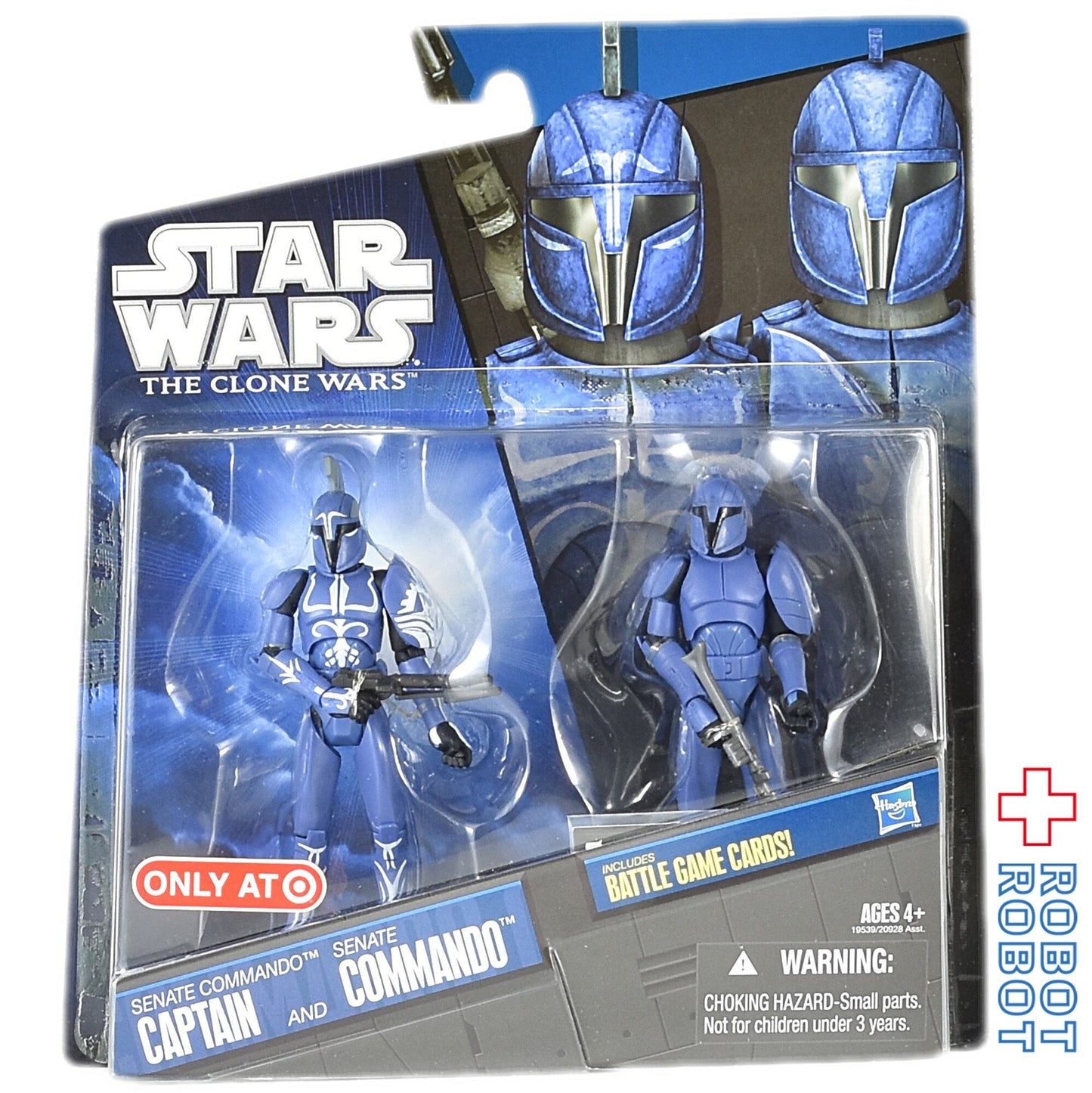 スター・ウォーズ CW2010 セネト・コマンド・キャプテン & セネト・コマンド クローン・ウォーズ 3.75インチ アクションフィギュア 未開封
