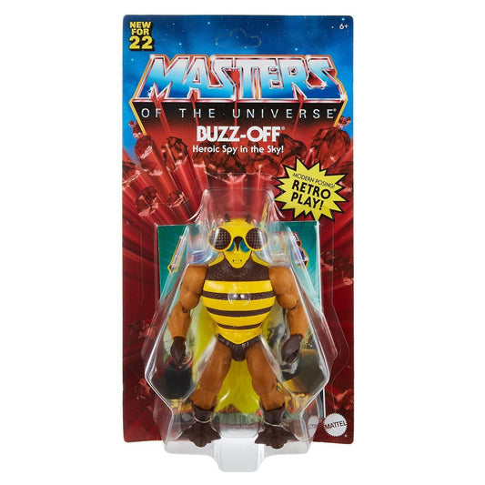 マテル MOTU マスターズ・オブ・ザ・ユニバース オリジンズ 5.5インチ バズオフ アクションフィギュア US版