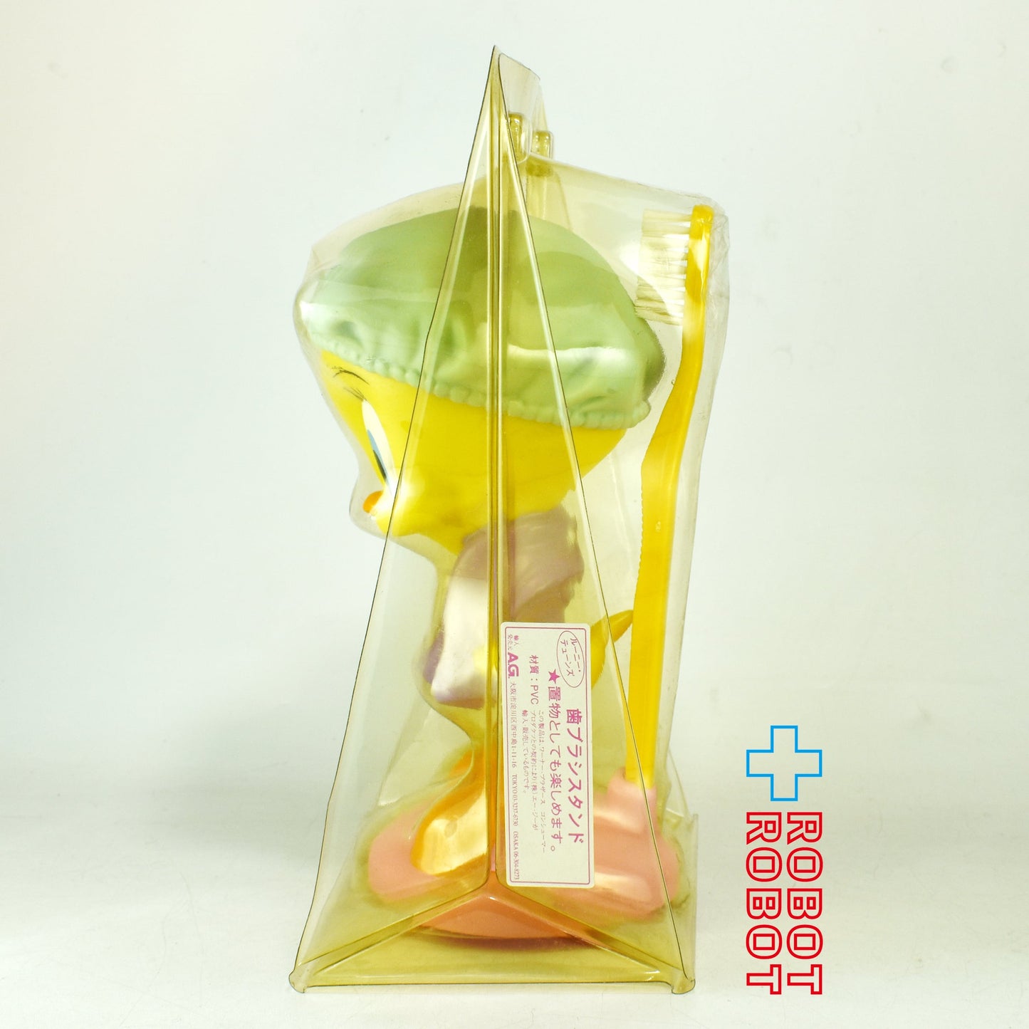 ルーニー・テューンズ  トゥイーティー 歯ブラシホルダー フィギュア パッケージ入り