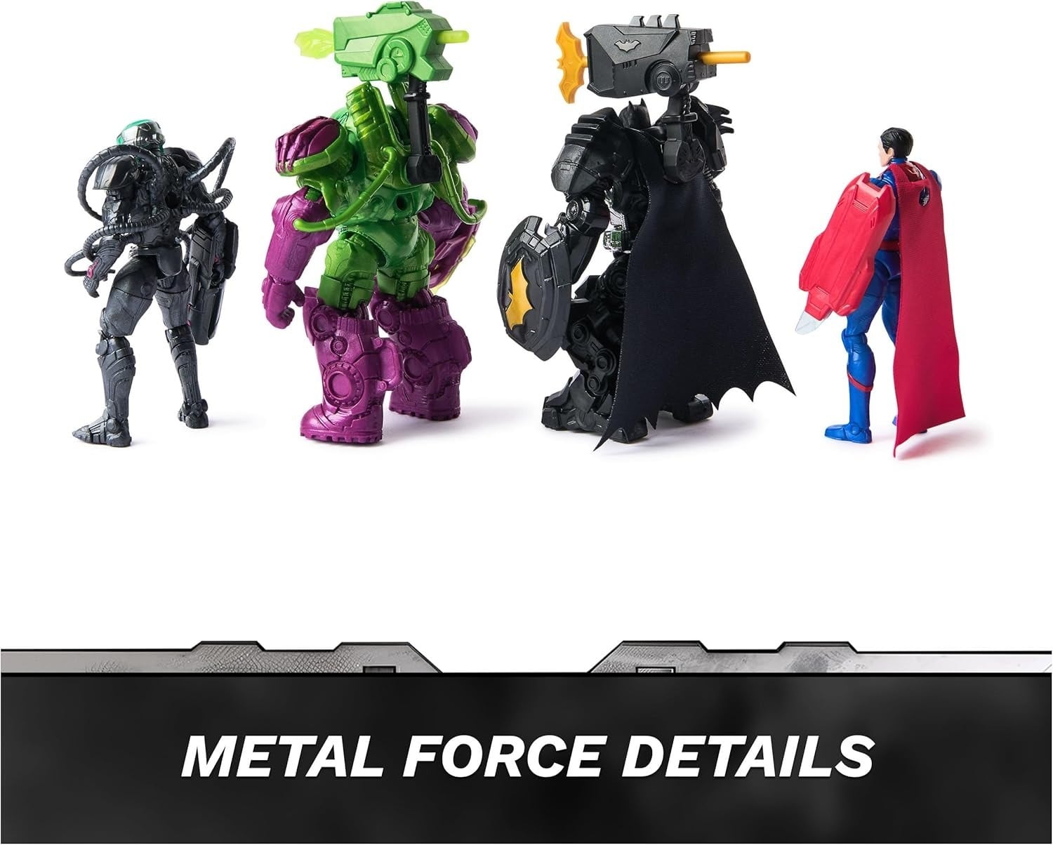 スピンマスター DC バットマン メタルフォース ブレイニアック