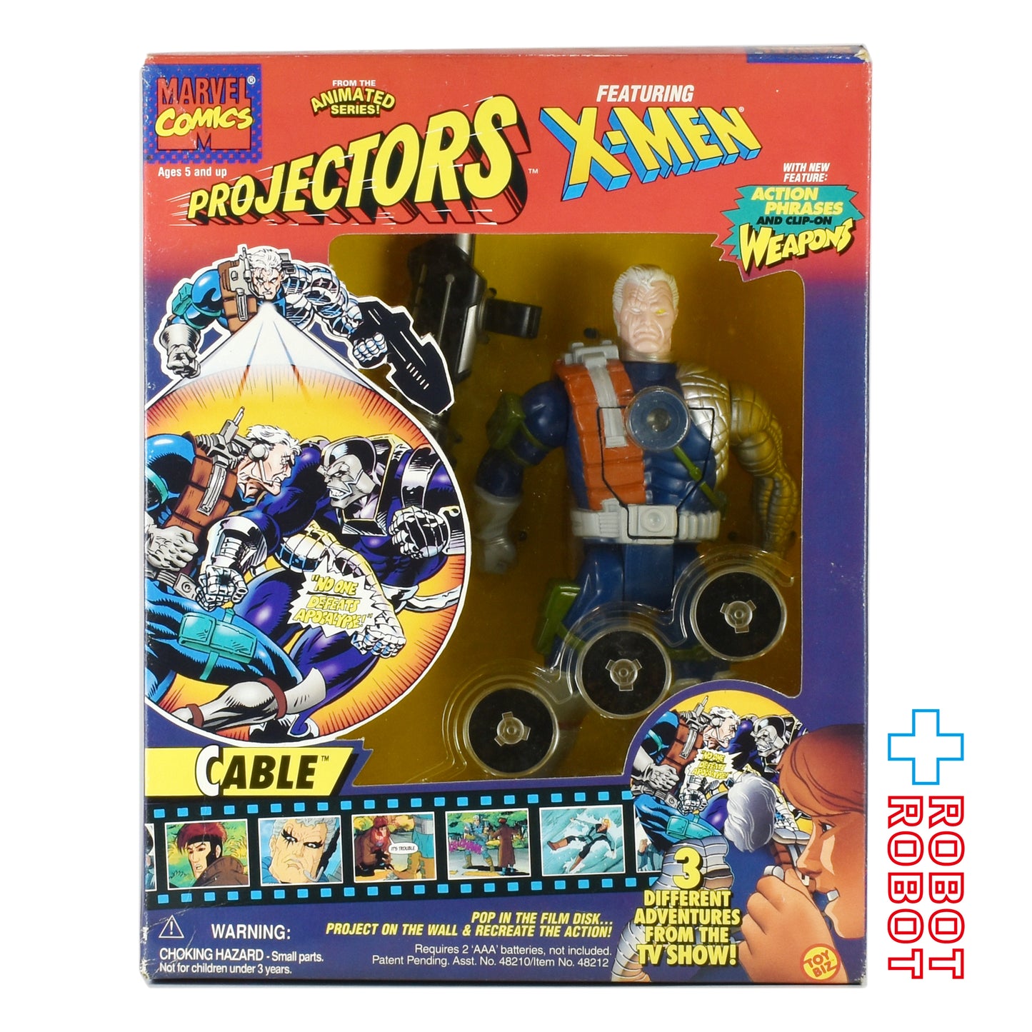 トイビズ マーベル プロジェクターズ X-MEN ケーブル アクションフィギュア 未開封
