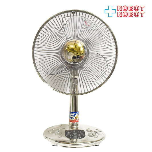 ピーナッツ スヌーピー 50周年 扇風機 51センチ シルバーメッキ