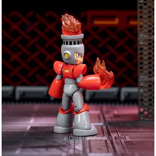 JADA TOYS ロックマン ファイアマン 1/12スケール アクションフィギュア 未開封