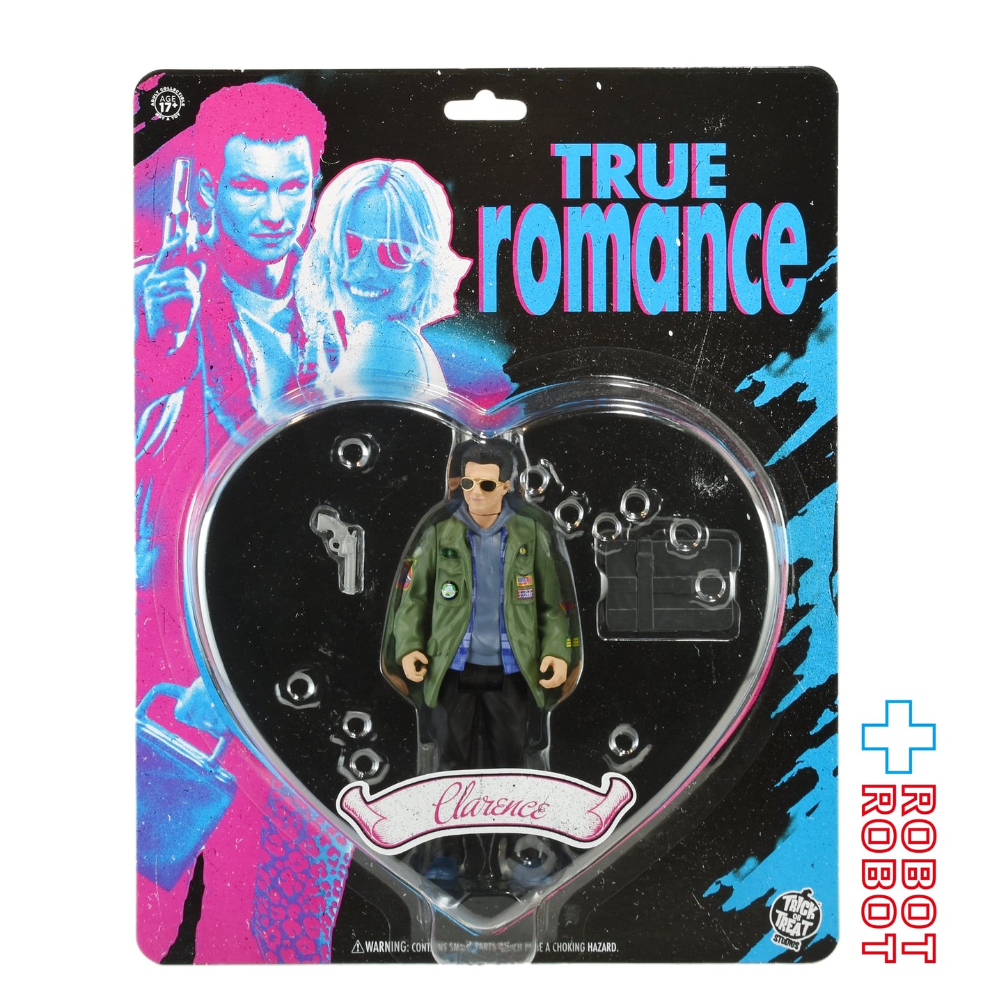 トリックオアトリートスタジオ トゥルー・ロマンス クラレンス / クリスチャン・スレーター 5インチ アクションフィギュア 未開封
