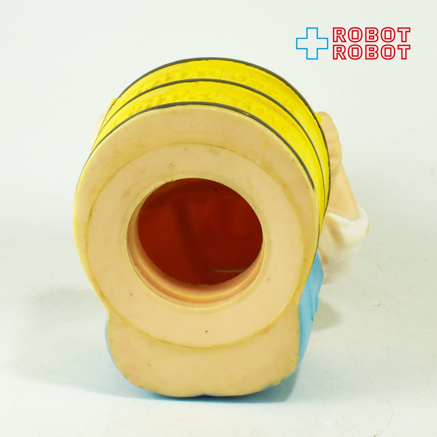 ファーマー・ジャック ノベルティーバンク ソフビ 貯金箱  1986 ※底蓋なし