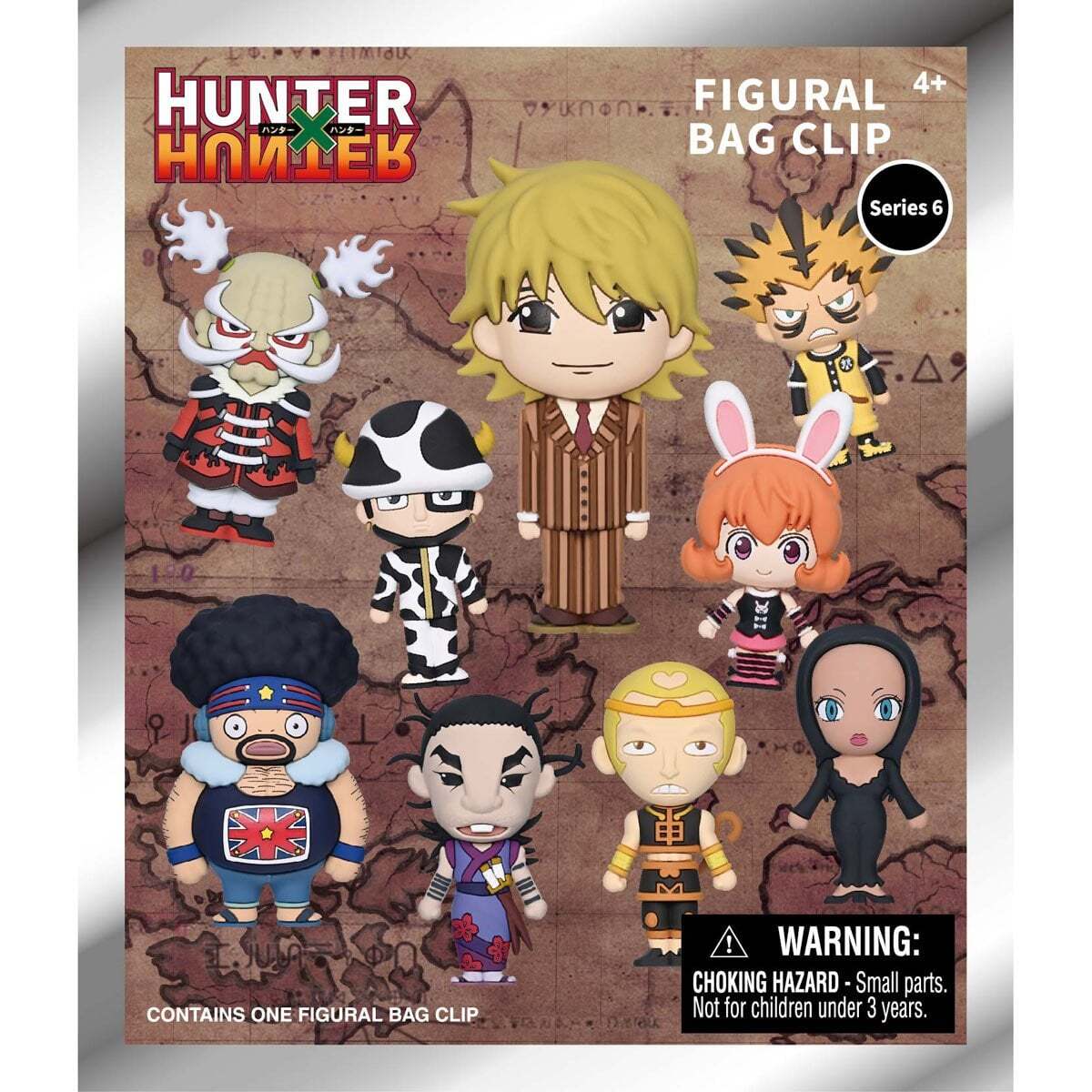 モノグラム フィギュラル バッグ クリップ ハンター×ハンター シリーズ6 1パック 未開封