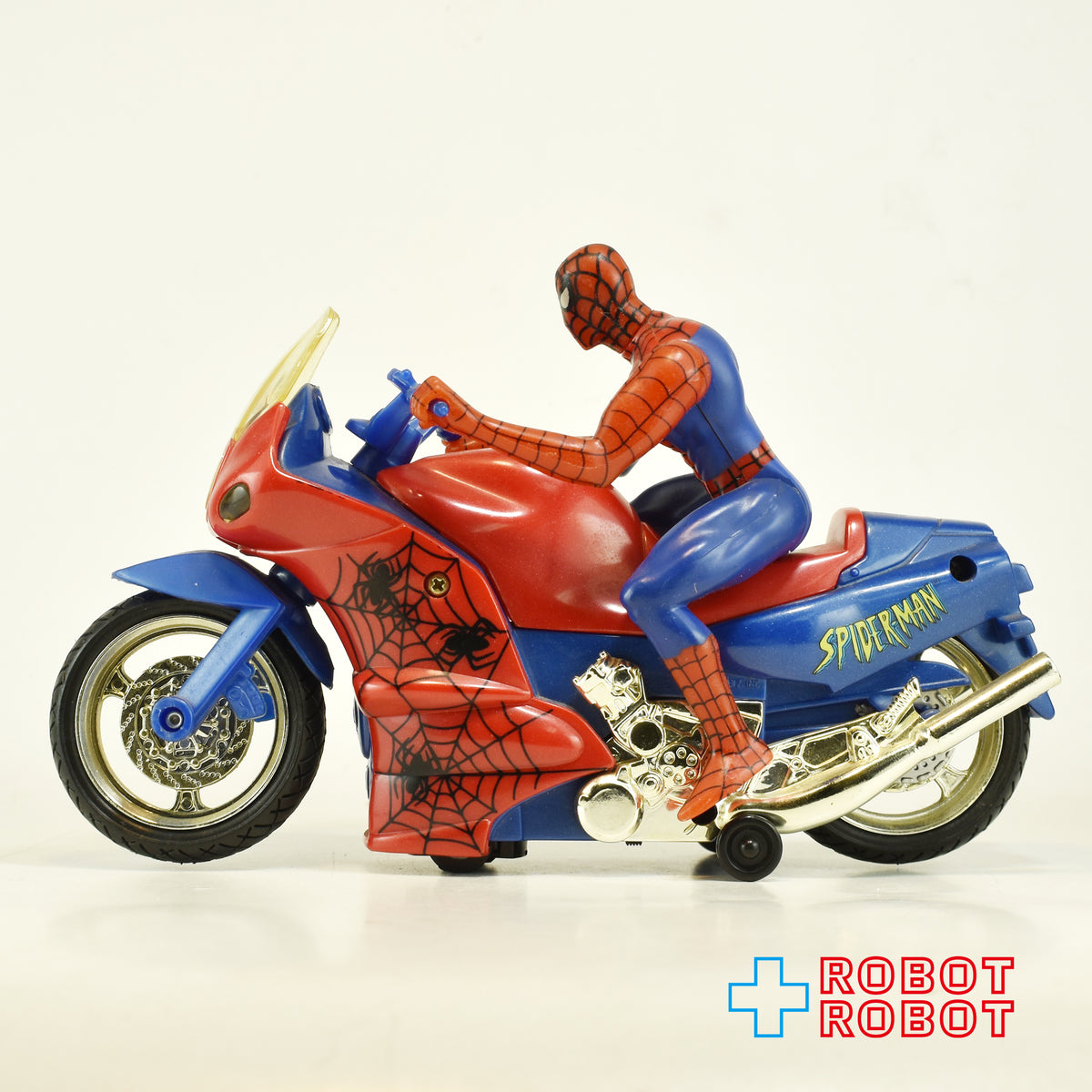 トイビズ スパイダーマン バンプ & ゴー バトルサイクル スパイダーマン フィギュア ルース