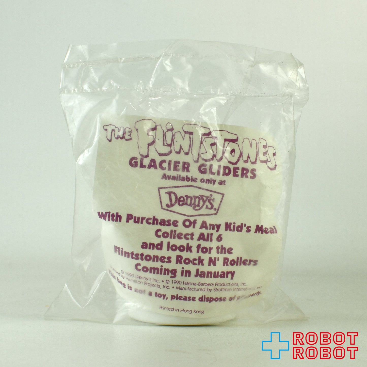 デニーズ フリントストーン バンバン グレイシャーグライダー ミールトイ 1992 未開封