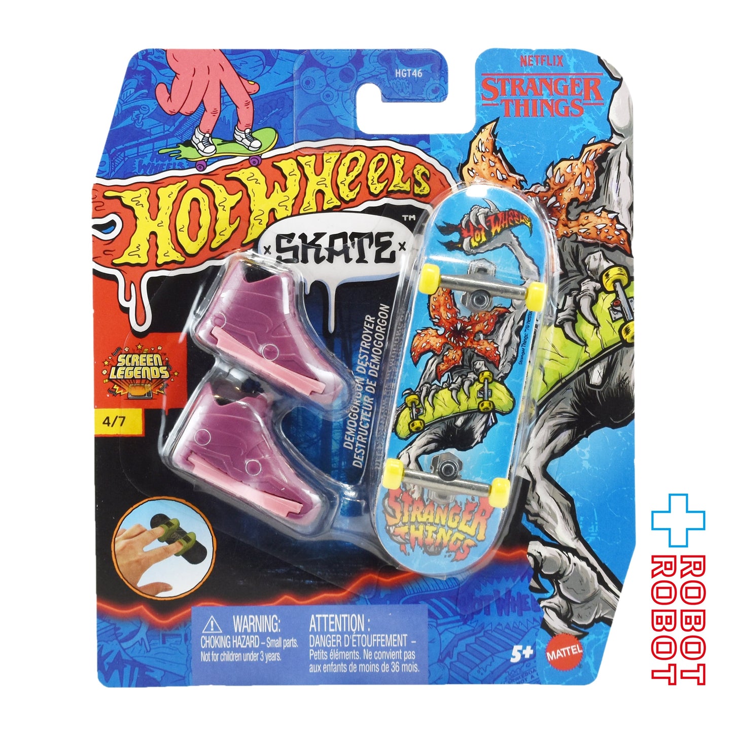 ホットウィール スクリーンレジェンズ スケートシリーズ ストレンジャー・シングス デモゴルゴン・デストロイヤー 未開封
