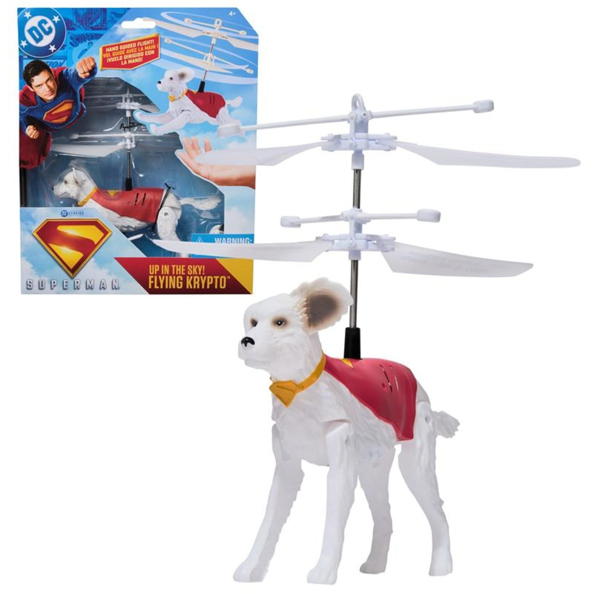 DC クリプト・ザ・スーパードッグ(スーパーマンの犬) 空飛ぶトイ 箱入未開封新品