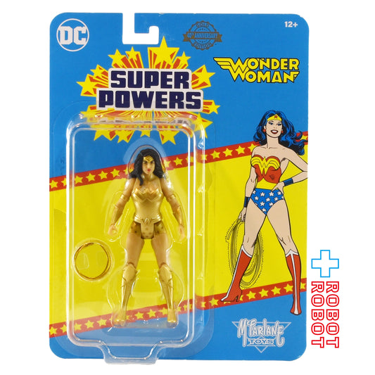 マクファーレン DCダイレクト DCスーパーパワーズ #44 ワンダーウーマン (ゴールド・エディション) 4インチ アクションフィギュア 国内版 未開封