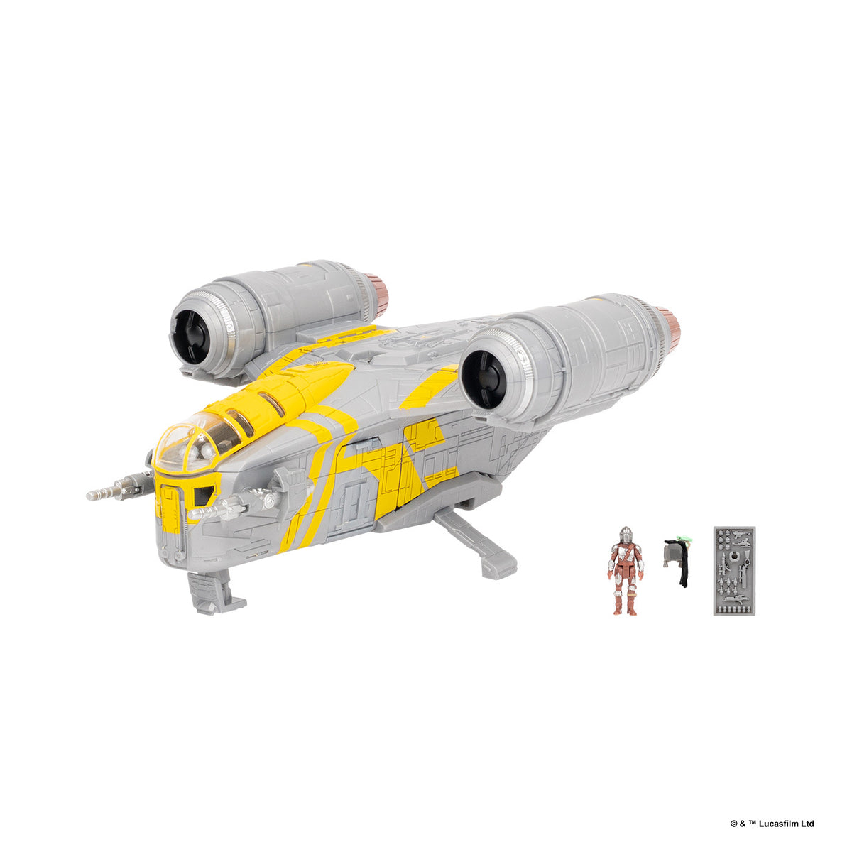 スター・ウォーズ マイクロ・ギャラクシー スターシップ・クラス マンダロリアン・アンド・グローグー レイザー・クレスト 国内版 未開封