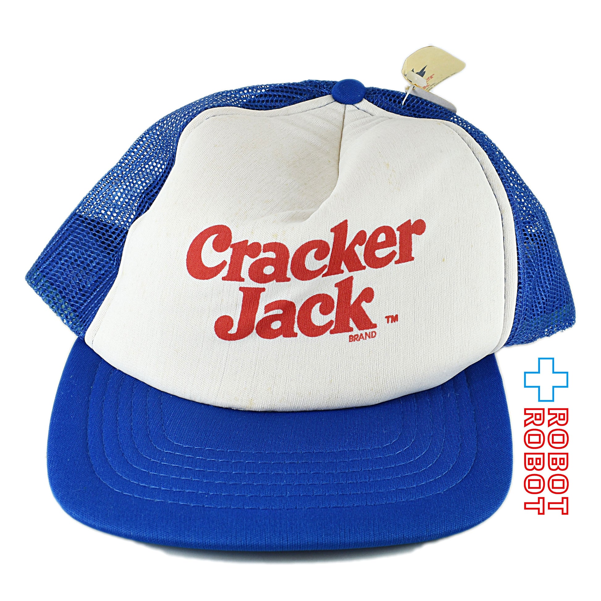 クラッカージャック キャップ フリーサイズ 青 ボーデン 1997 紙タグ付き