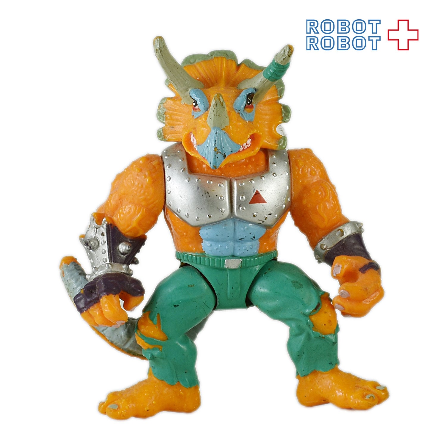 プレイメイツ ティーンエイジ・ミュータント・ニンジャ・タートルズ TMNTトリケラトン 1990 アクションフィギュア ルース