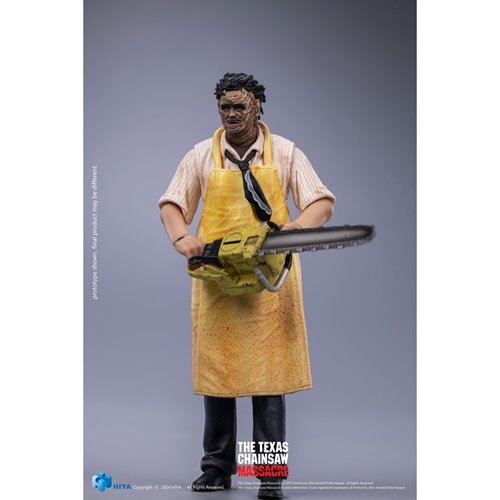 ハイヤトイズ エクスクイジットミニシリーズ 悪魔のいけにえ (1974) レザーフェイス スタンダード マスク 1/18 アクションフィギュア 未開封
