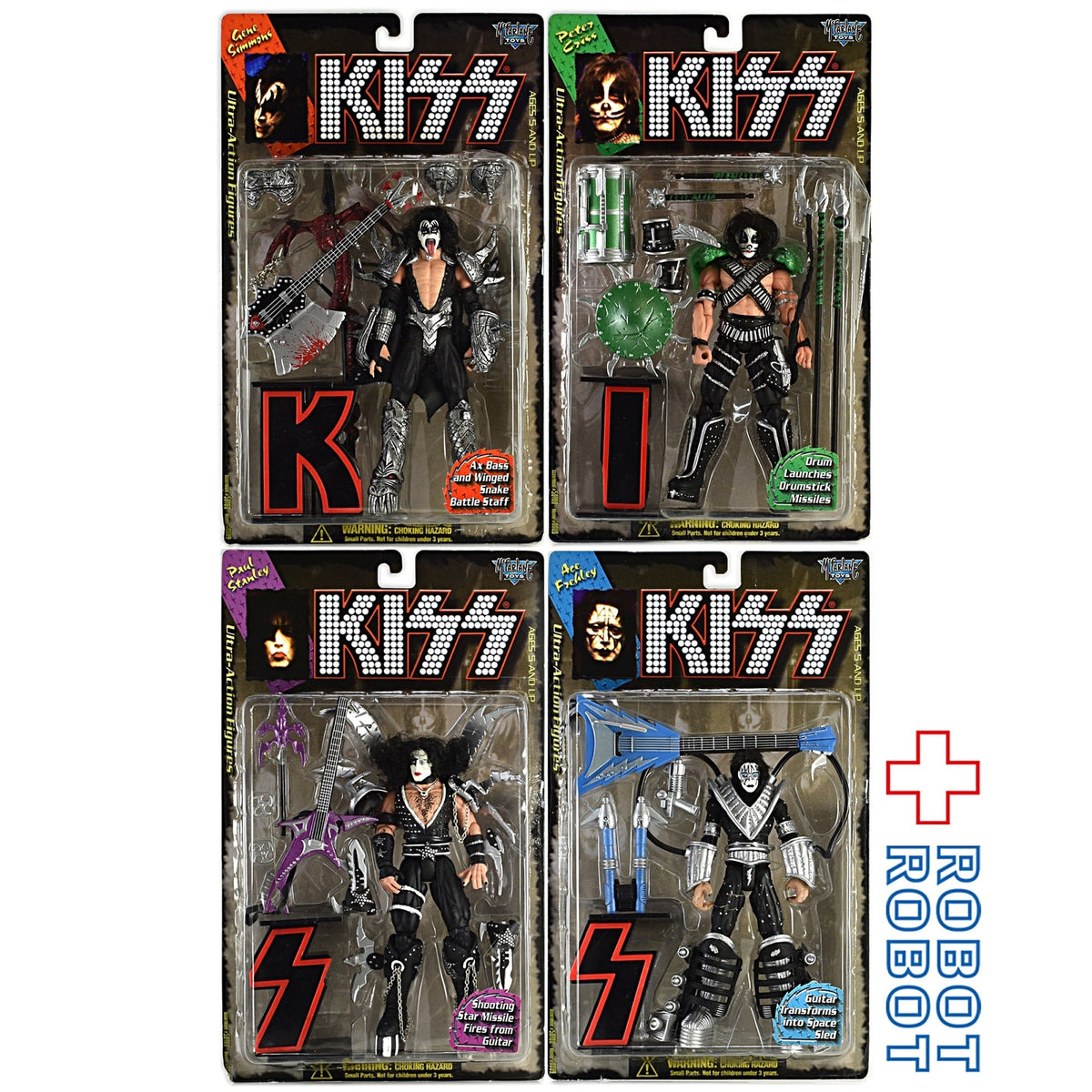 マクファーレン・トイズ KISS キッス ウルトラ アクションフィギュア 4体セット 未開封