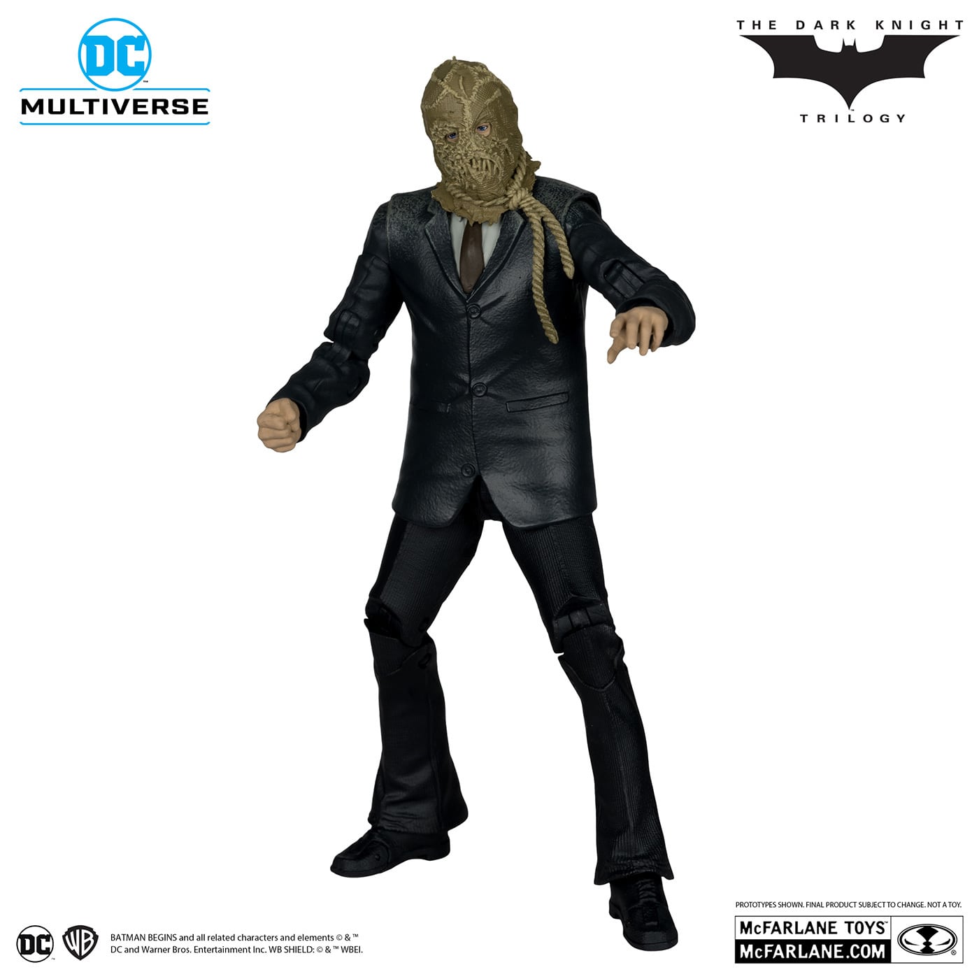 マクファーレン・トイズ DCマルチバース バットマン ビギンズ #325 スケアクロウ (レッド・プラチナム・エディション) 7インチ アクションフィギュア 国内版 未開封