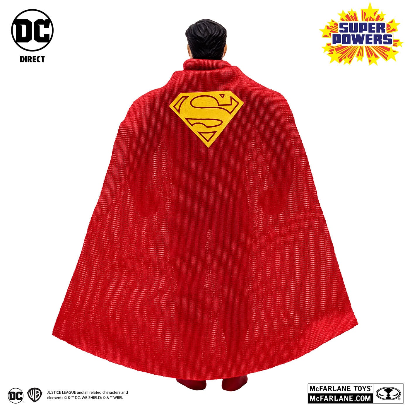 マクファーレン DCダイレクト DCスーパーパワーズ #15 スーパーマン (コミック／Superman: Reborn) 4インチ アクションフィギュア 国内版 未開封