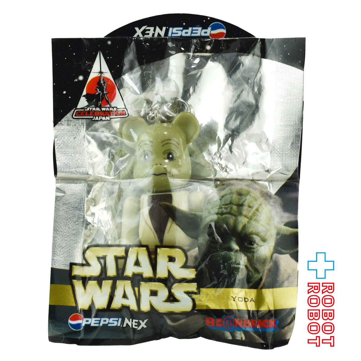 ペプシNEX BE@RBRICK ベアブリック スター・ウォーズ ヨーダ ストラップ 2008 未開封