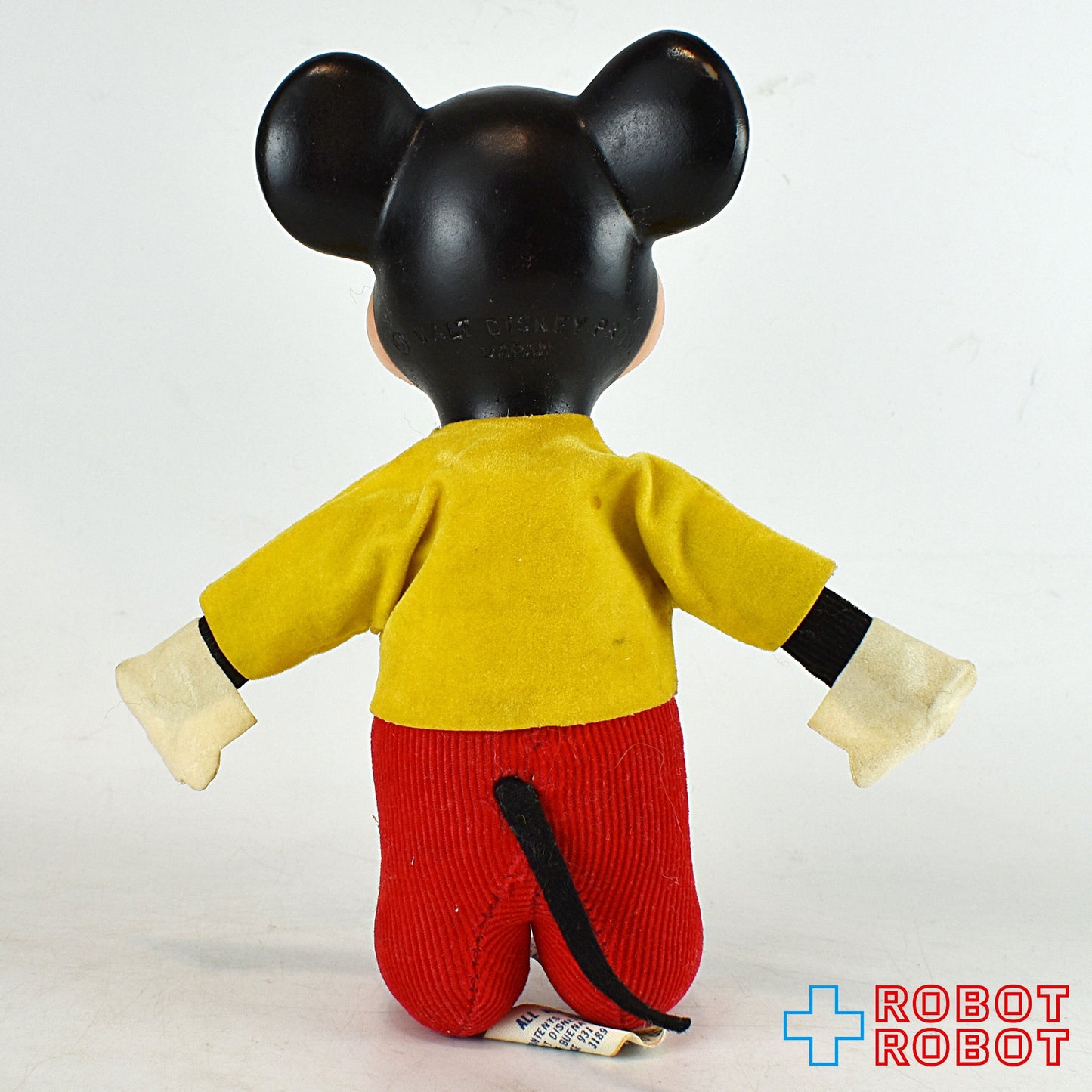 ウォルト・ディズニー ・ディストリビューティング ミッキーマウス おがくず人形 MADE IN JAPAN