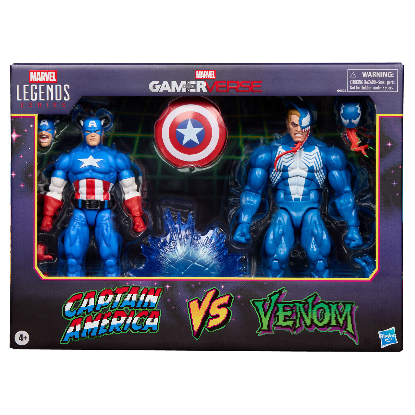 ⭐MARVEL⭐７体セット⭐アメコミヒーロー⭐キャプテンアメリカ⭐ヴェノム⭐ マーベルレジェンド ゲームシリーズ キャプテン・アメリカ vs ヴェノム