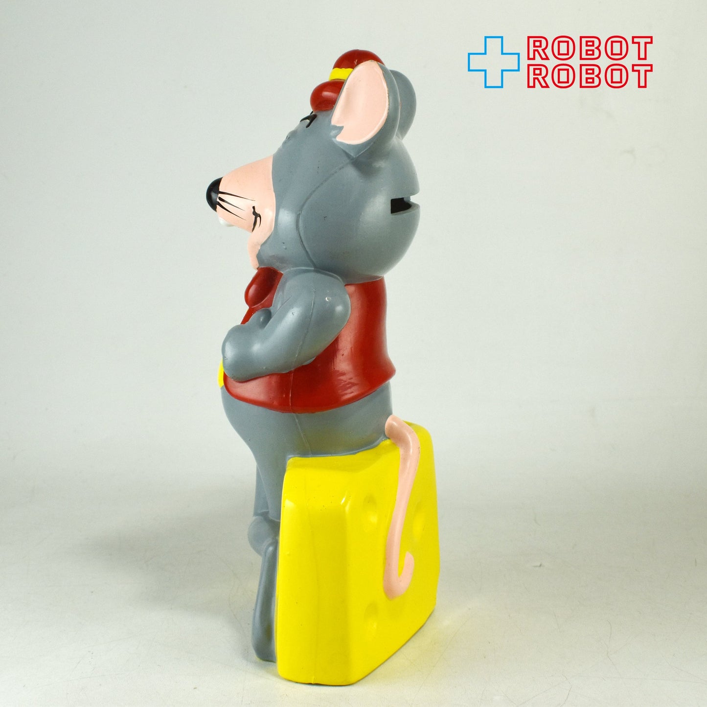 チャッキーチーズ チャック E. チーズ ソフビ貯金箱バンク ※底蓋なし