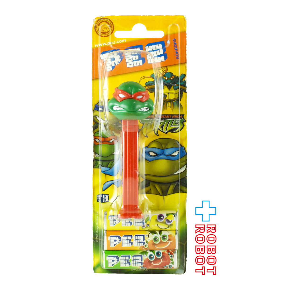 PEZ ティーンエイジ・ミュータント・ニンジャ・タートルズ TMNT ラファエロ キャンディー・ディスペンサー・フィギュア 国内版 未開封