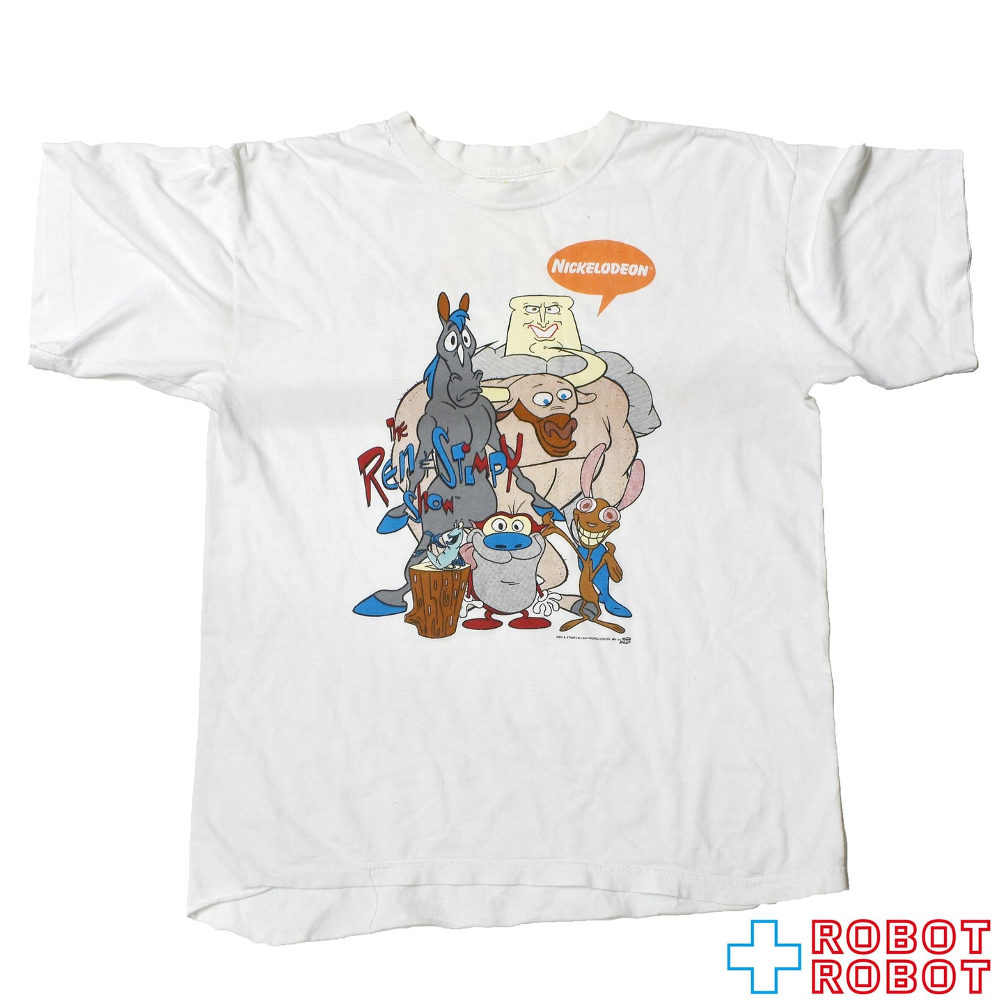 マークアスレチック レンとスティンピー 集合 プリントTシャツ 1994 Lサイズ 古着