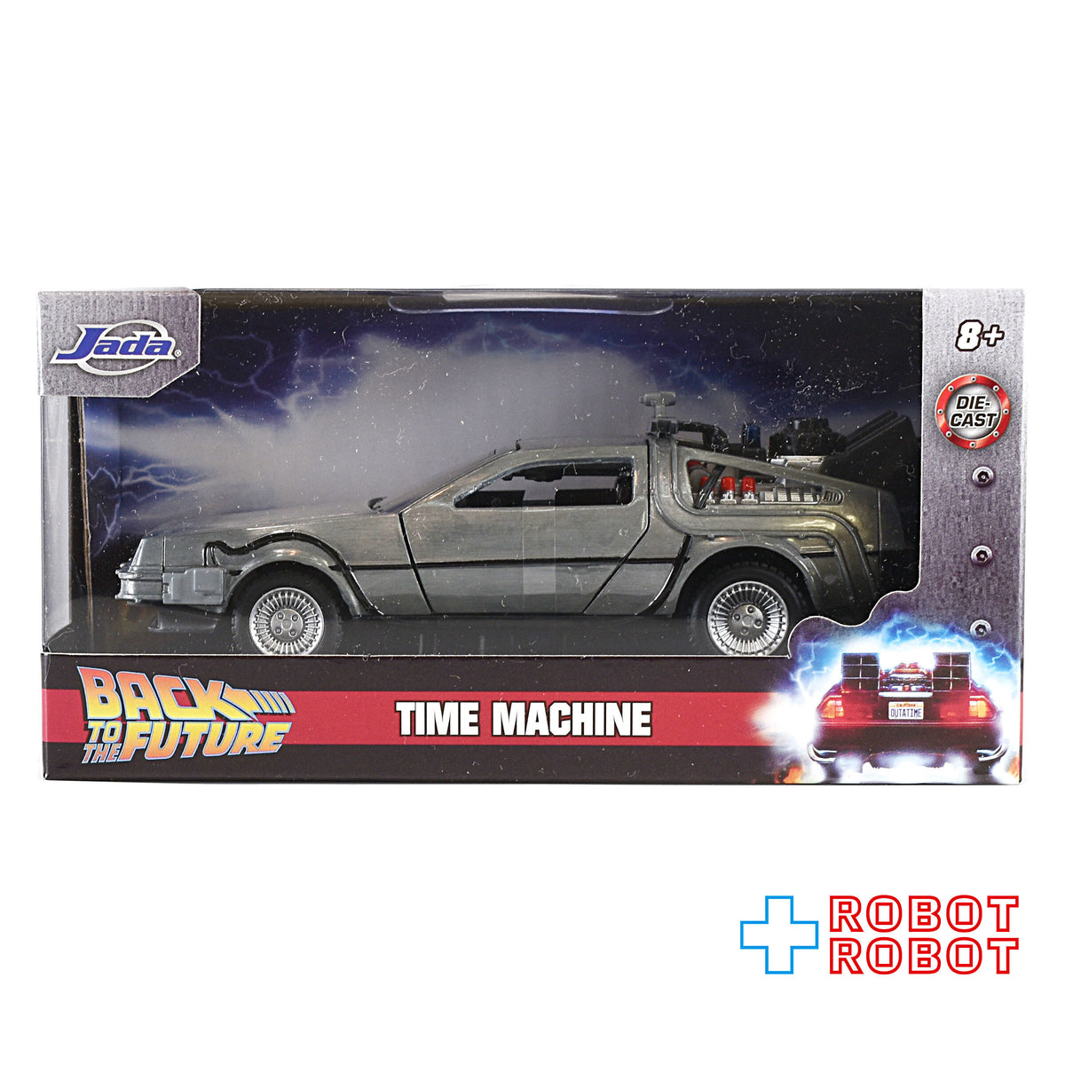 JADA TOYS メタルズ・ダイキャスト 1/32 バック・トゥ・ザ・フューチャー デロリアン ダイキャスト ミニカー US版 未開封