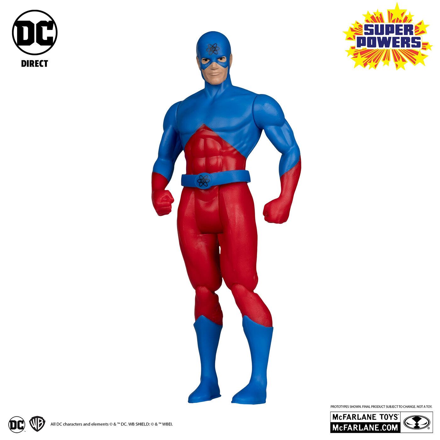 マクファーレン・トイズ DCダイレクト DCスーパーパワーズ #45 アトム (レイ・パーマー) 4インチ アクションフィギュア 国内版 未開封