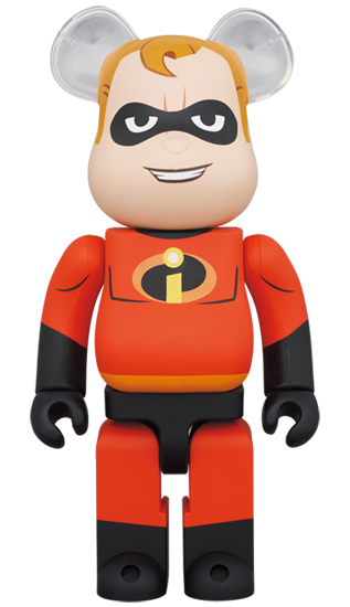 メディコム BE@RBRICK ベアブリック 100％ & 400% インクレディブル・ファミリー ミスター・インクレディブル 未開封 ♦︎４号店商品 - ROBOTROBOT