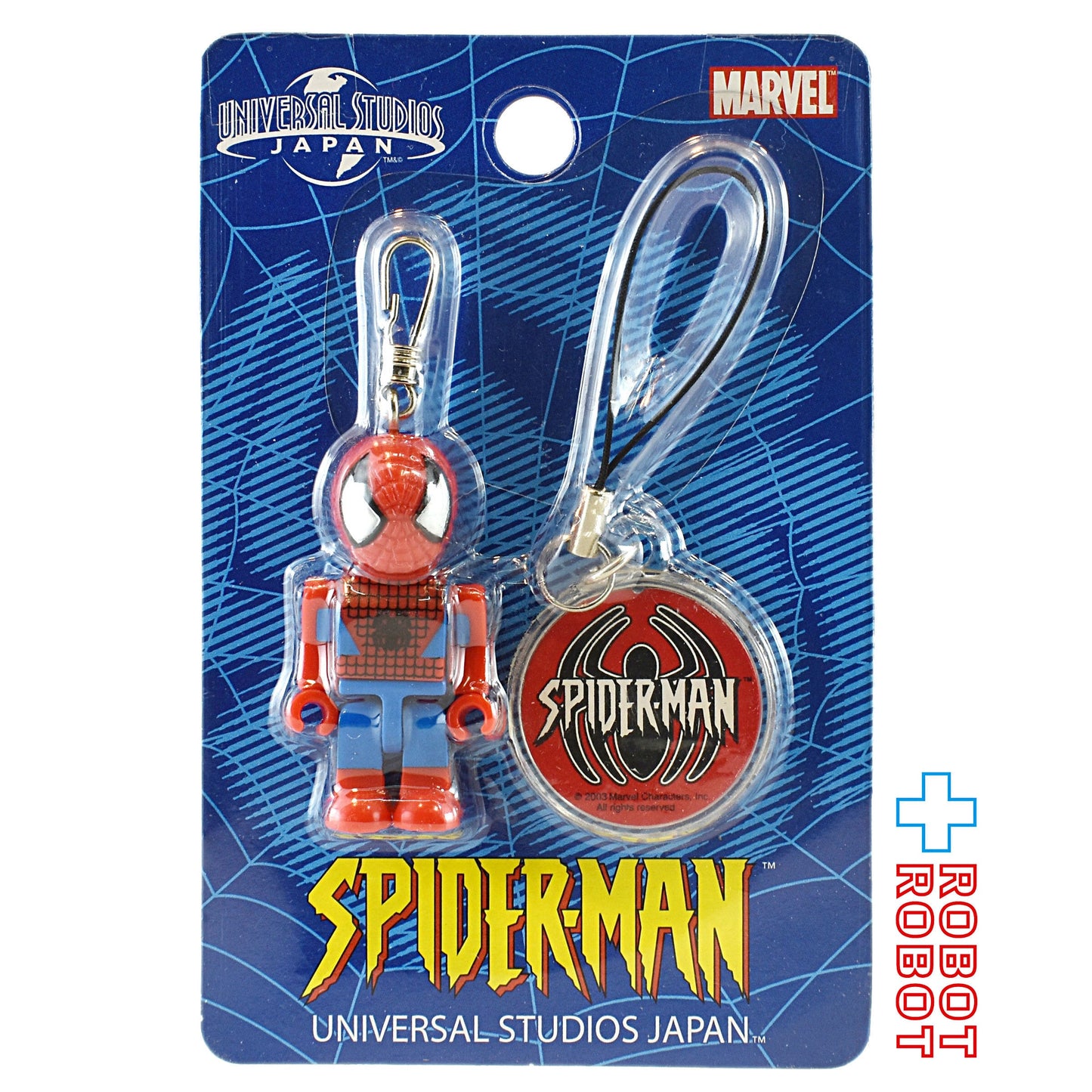 USJ スパイダーマン ブロックフィギュア ストラップ 未開封